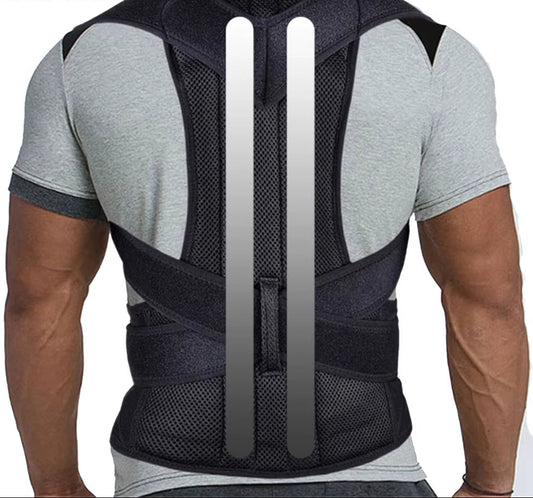 Corrector de Postura Ajustable con Soporte Lumbar – Alivia la Espalda y Mejora tu Postura desde el Primer Uso